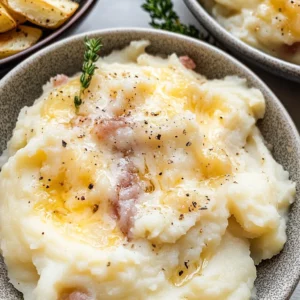 Smoked Gouda Cheesy Mashed Potatoes