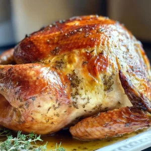 Super Juicy Turkey Baked In Cheesecloth and White Wine