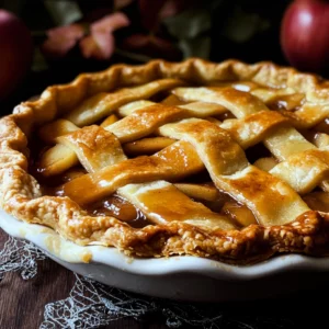 Toffee Apple Pie