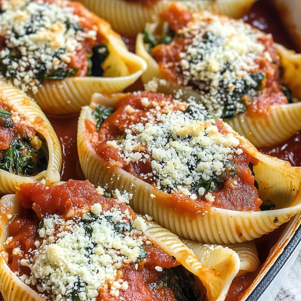 Vegan Stuffed Shells
