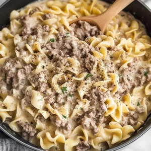 30-Minute Ground Beef Stroganoff