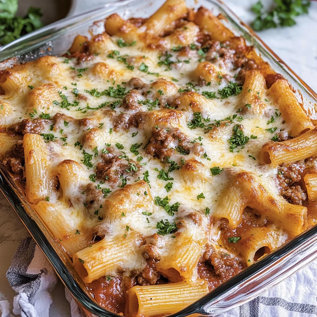Baked Rigatoni Recipe