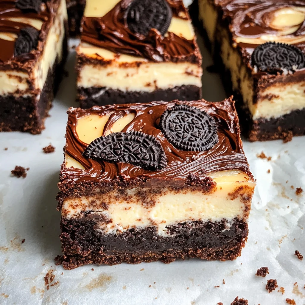 Brownie Cheesecake Bars