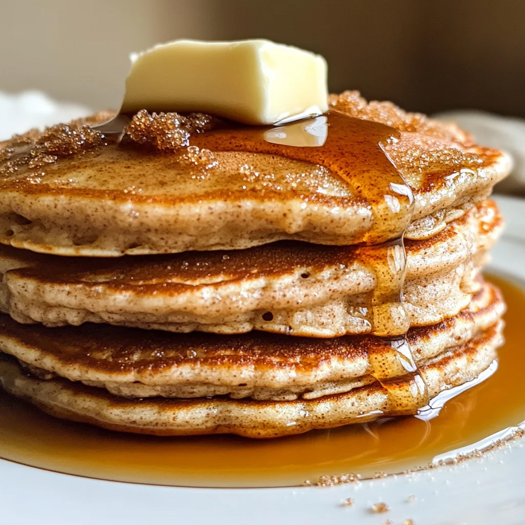 Cinnamon Brown Sugar Pancakes