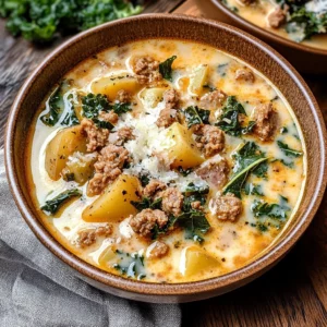 Cozy Italian Sausage and Potato Soup – Easy & Hearty!