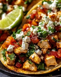 Easy Chicken Street Tacos Recipe