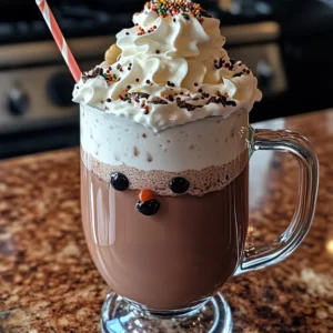 Easy Dirty Snowman Cocktail (Adult Hot Chocolate)