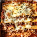 Easy Lasagna Recipe (No Boil Noodles)