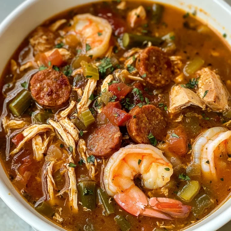 Easy Slow Cooker Crockpot Gumbo