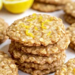 Lemon Oatmeal No-Bake Cookies