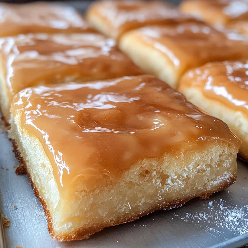 Maple Donut Bars From Scratch