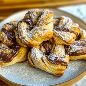 Nutella Puff Pastries
