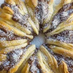 Nutella Puff Pastry Snowflake Recipe