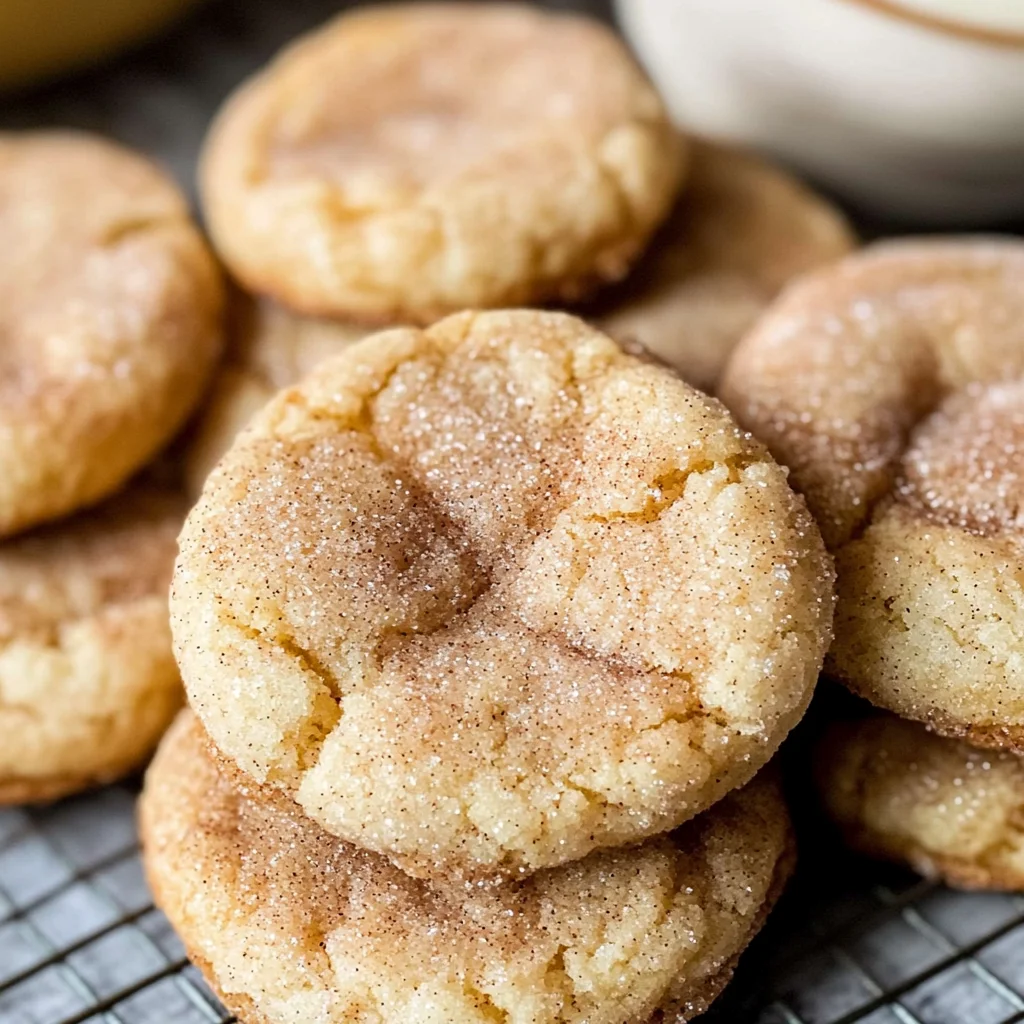 Peach Snickerdoodles