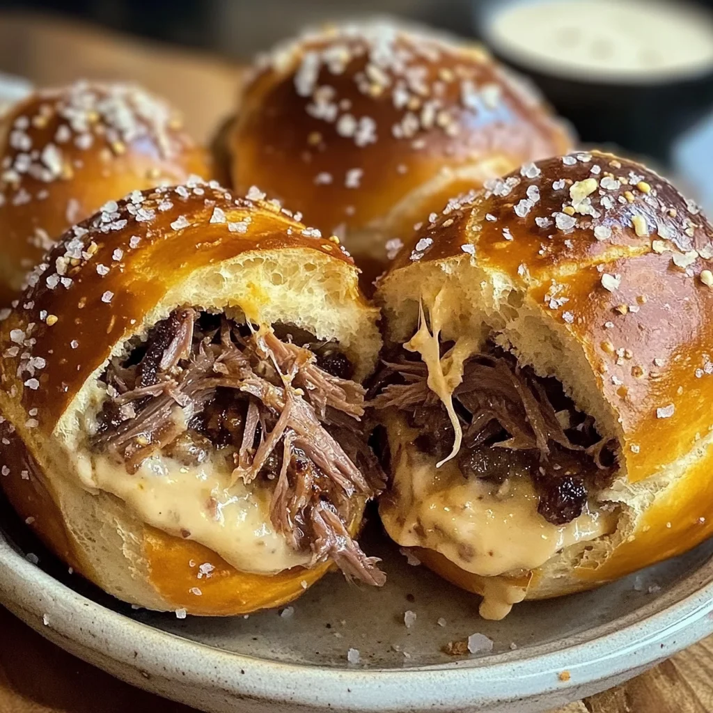 Smoked Brisket & Beer Cheese Pretzel Bombs: A Game-Changing Appetizer