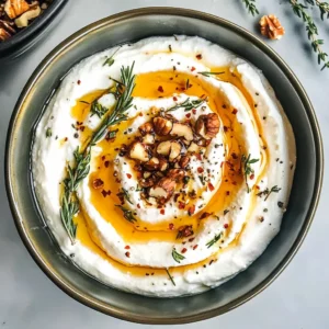 Spicy Ricotta Dip with Hot Honey