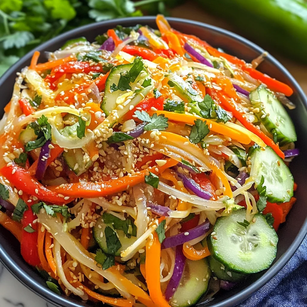 Spring Roll Salad with Spicy Ginger Dressing: An Incredible Ultimate Recipe