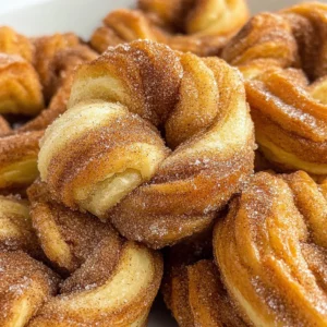 Vegan Cinnamon Sugar Knots