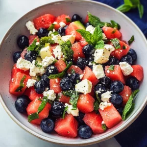 Watermelon Feta Salad
