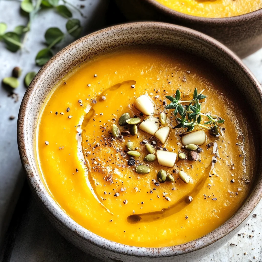 protein-packed butternut squash soup