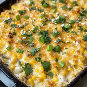 Baked Elote Dip