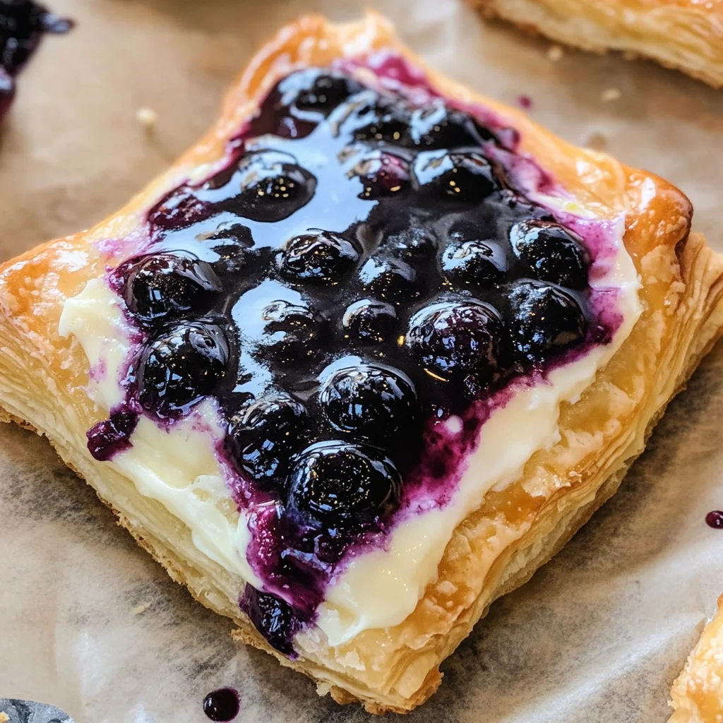 Blueberry Danish