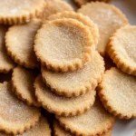 Brown Sugar Shortbread Cookies