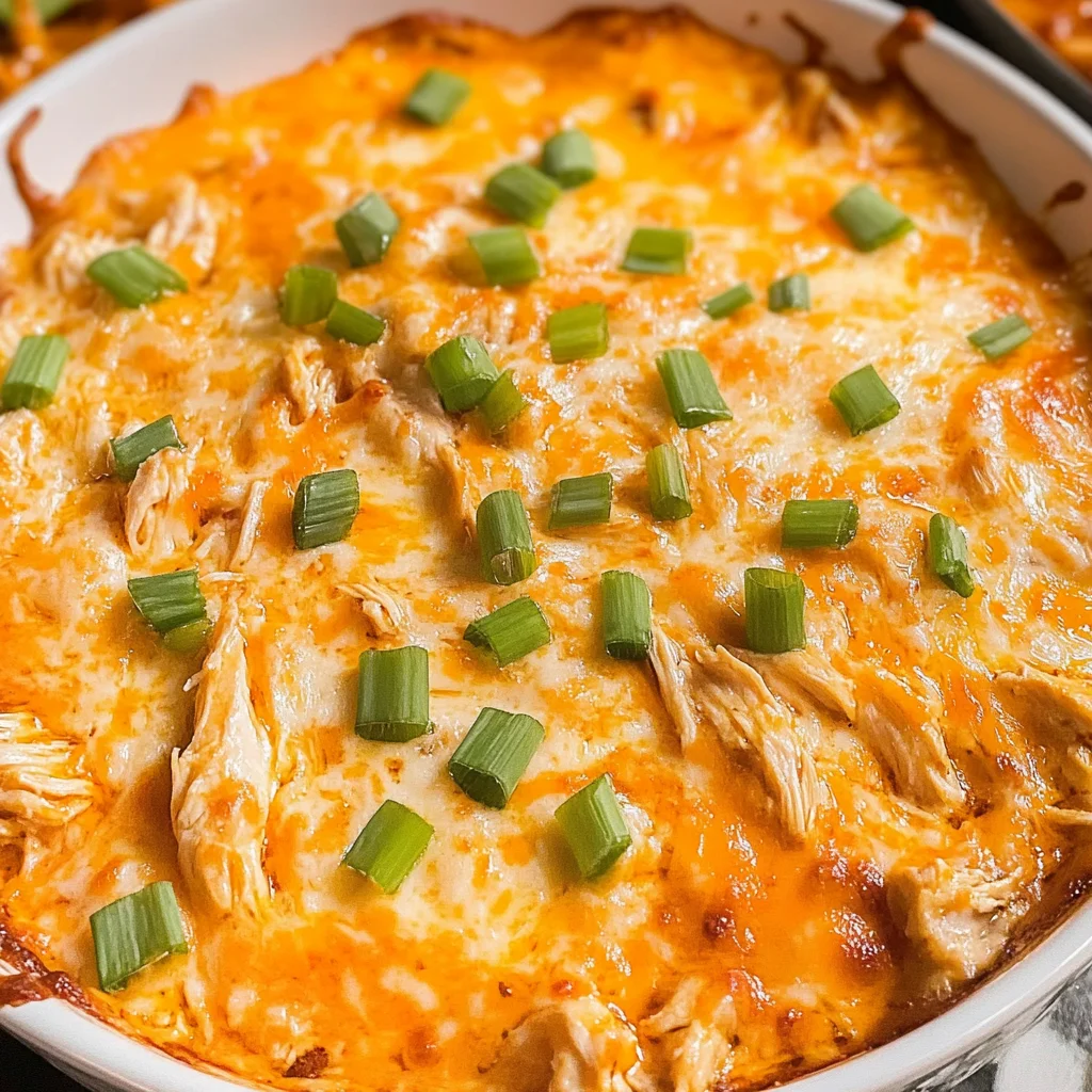 Buffalo Chicken Dip in the Oven