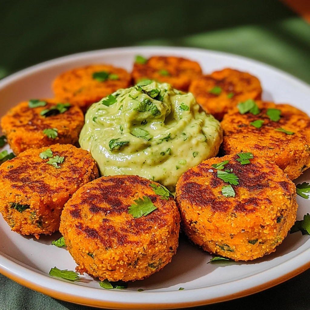 CRISPY SWEET POTATO & RED LENTIL PATTIES That Delight!