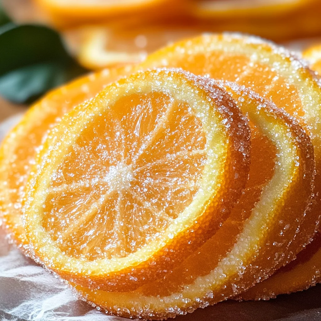 Candied Orange Slices