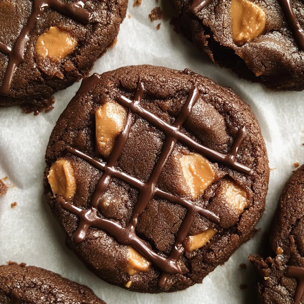 Chocolate Peanut Butter Cookies