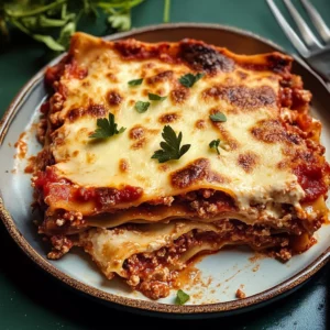 Classic Homemade Lasagna