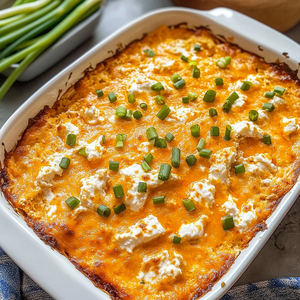 Cottage Cheese Buffalo Chicken Dip