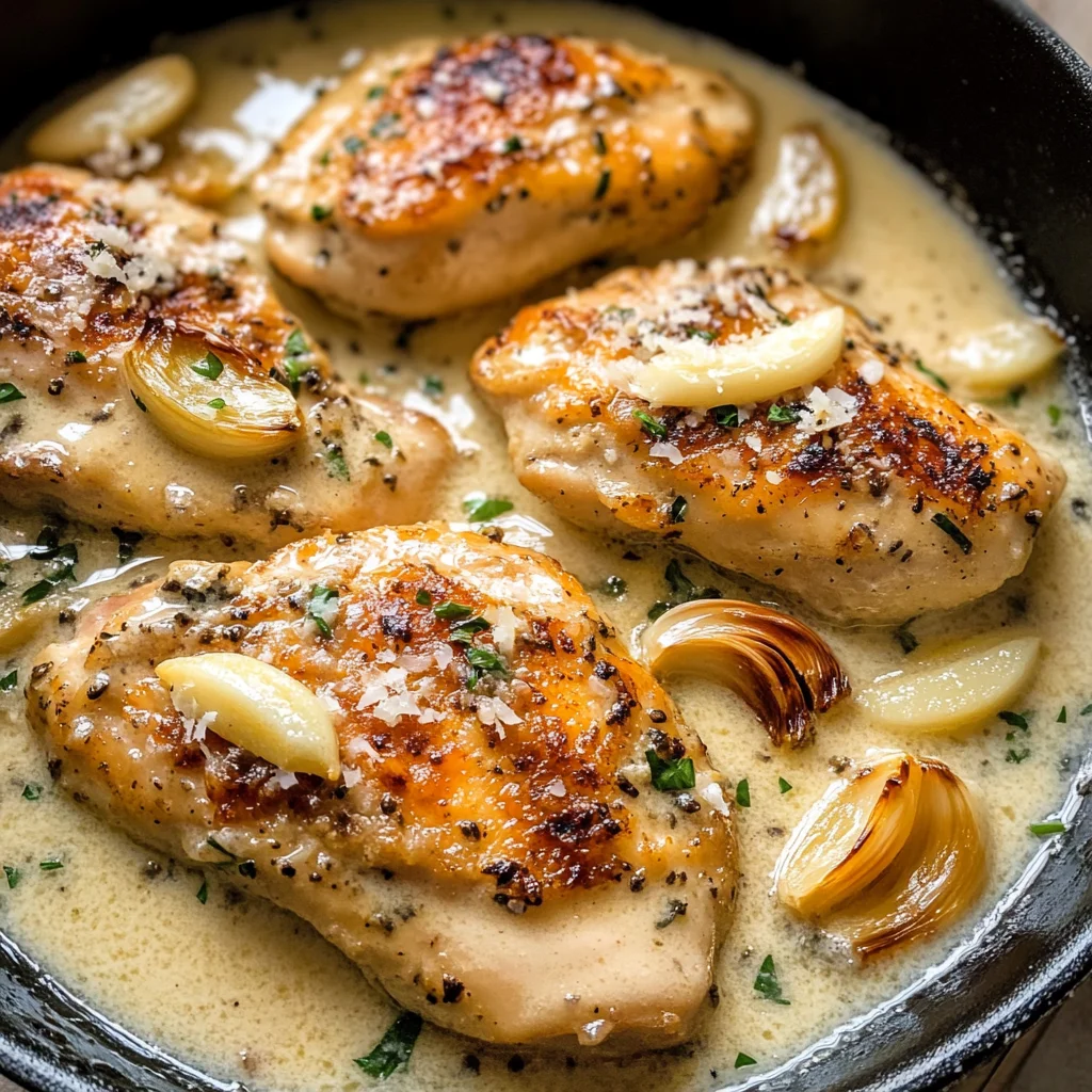 Creamy Garlic Chicken