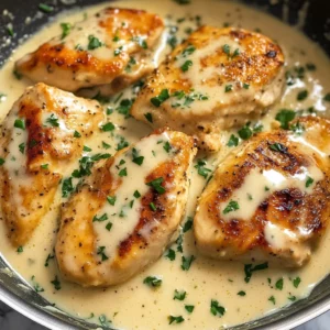 Creamy Garlic Parmesan Chicken Breast