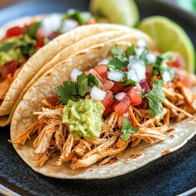 Crockpot Chicken Tacos