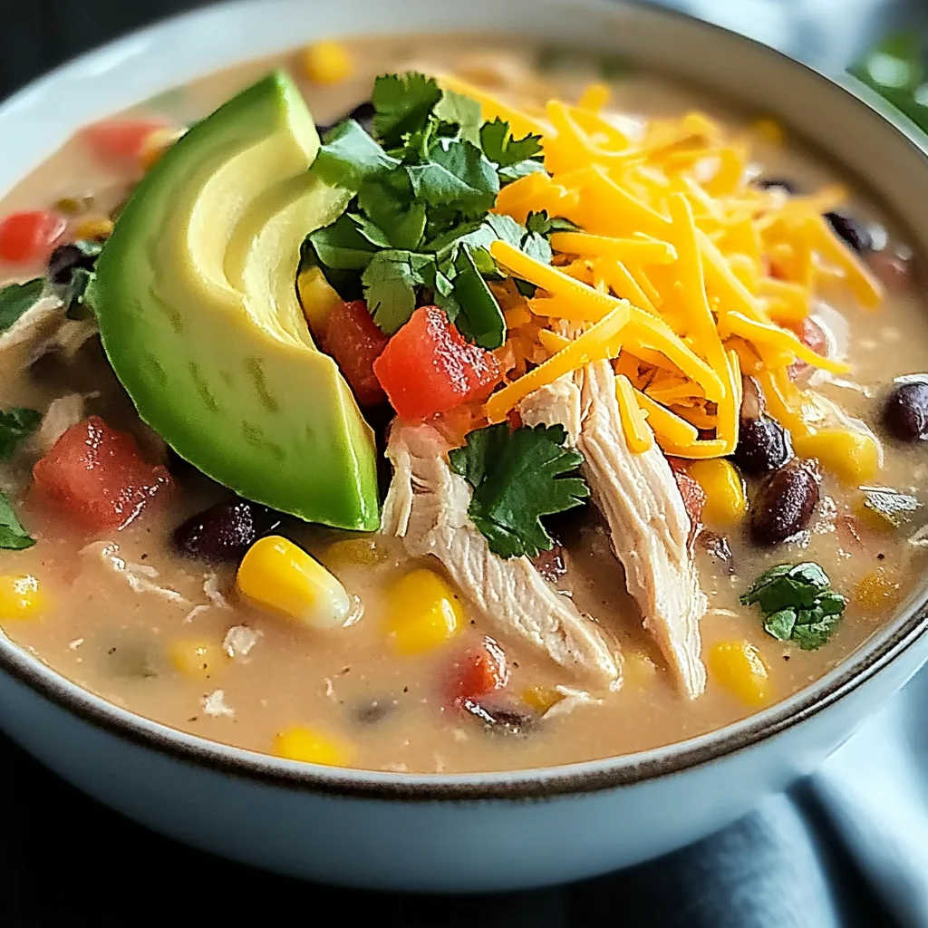 Crockpot White Chicken Chili – Easy, Creamy & Hearty