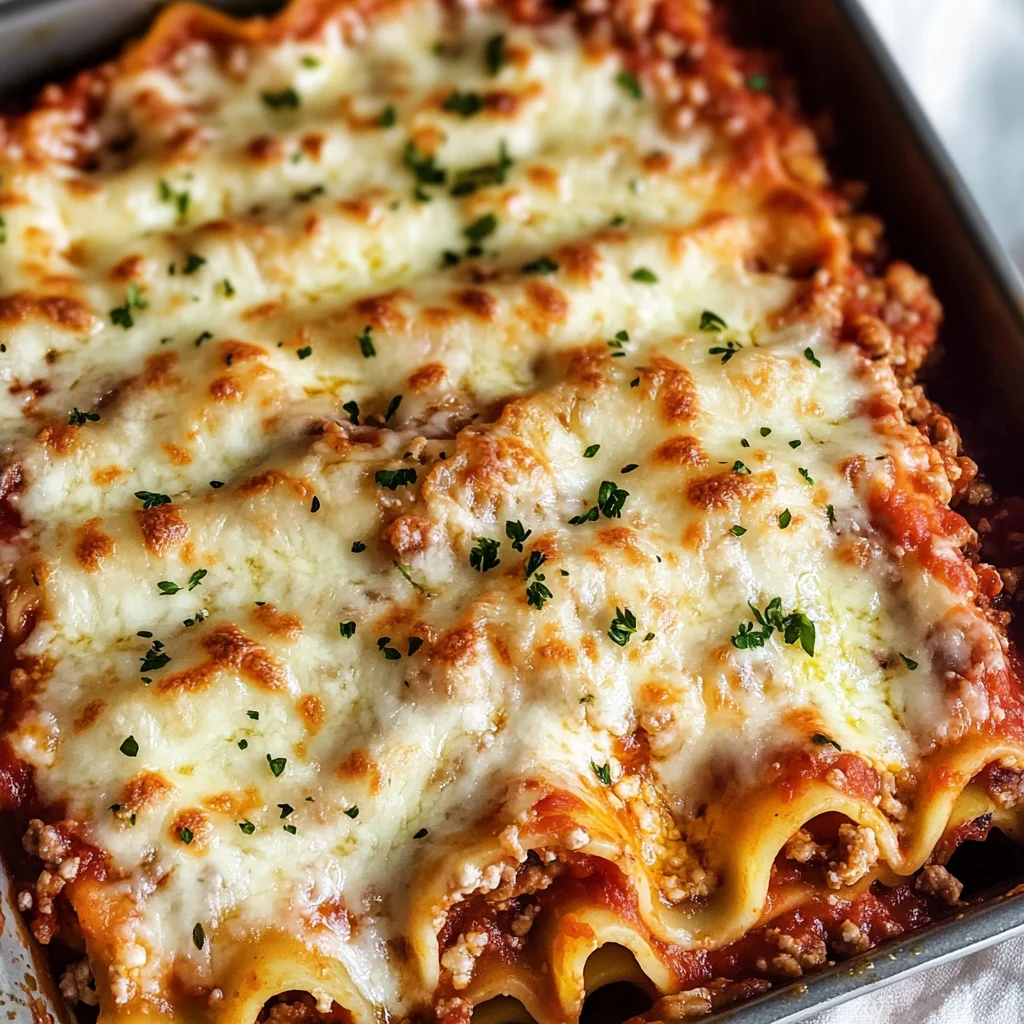Easy Healthy Lasagna