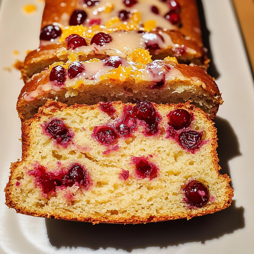 Easy Orange Cranberry Bread