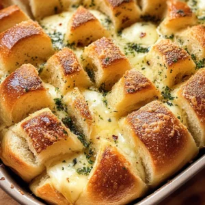 Garlic Parmesan Pull-Apart Bread