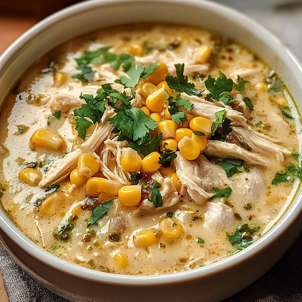 Ghostly White Chicken Chili