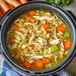 Instant Pot Chicken Noodle Soup
