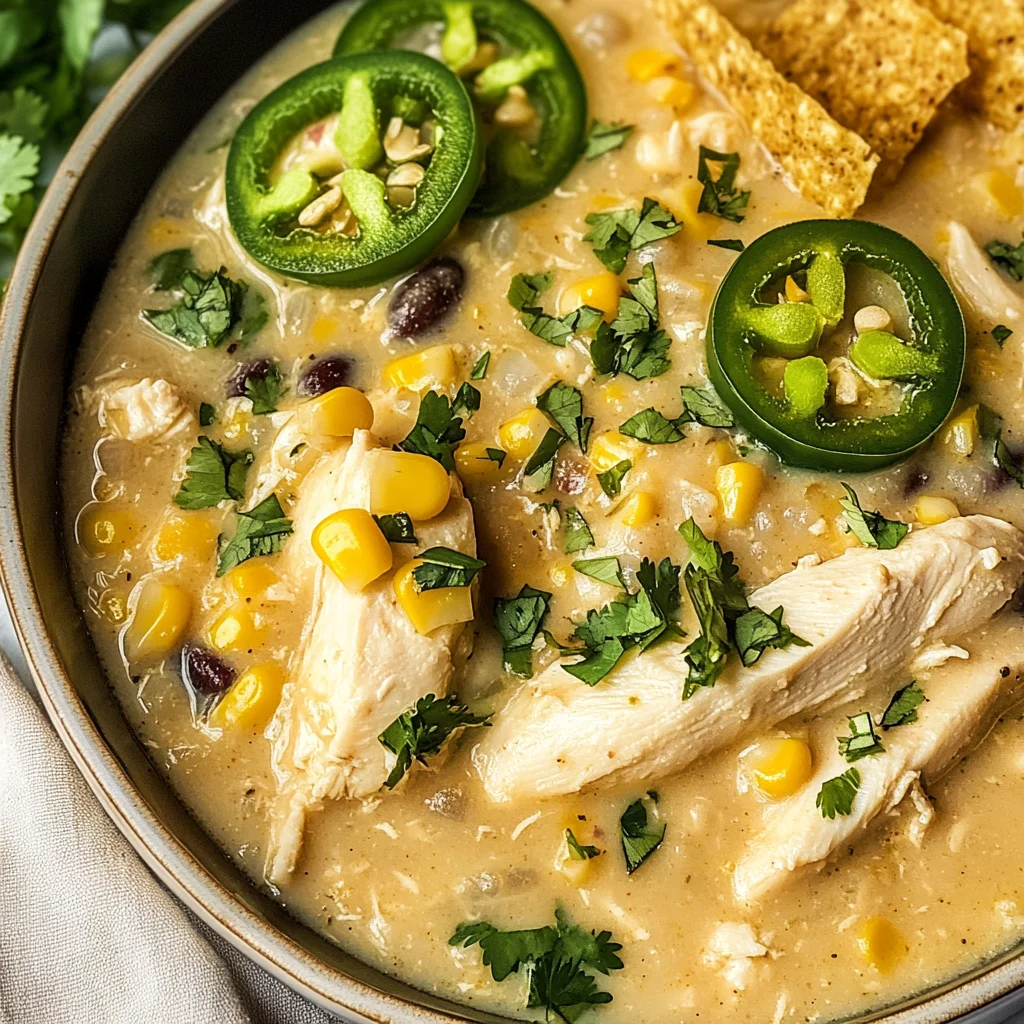 Instant Pot White Chicken Chili Recipe