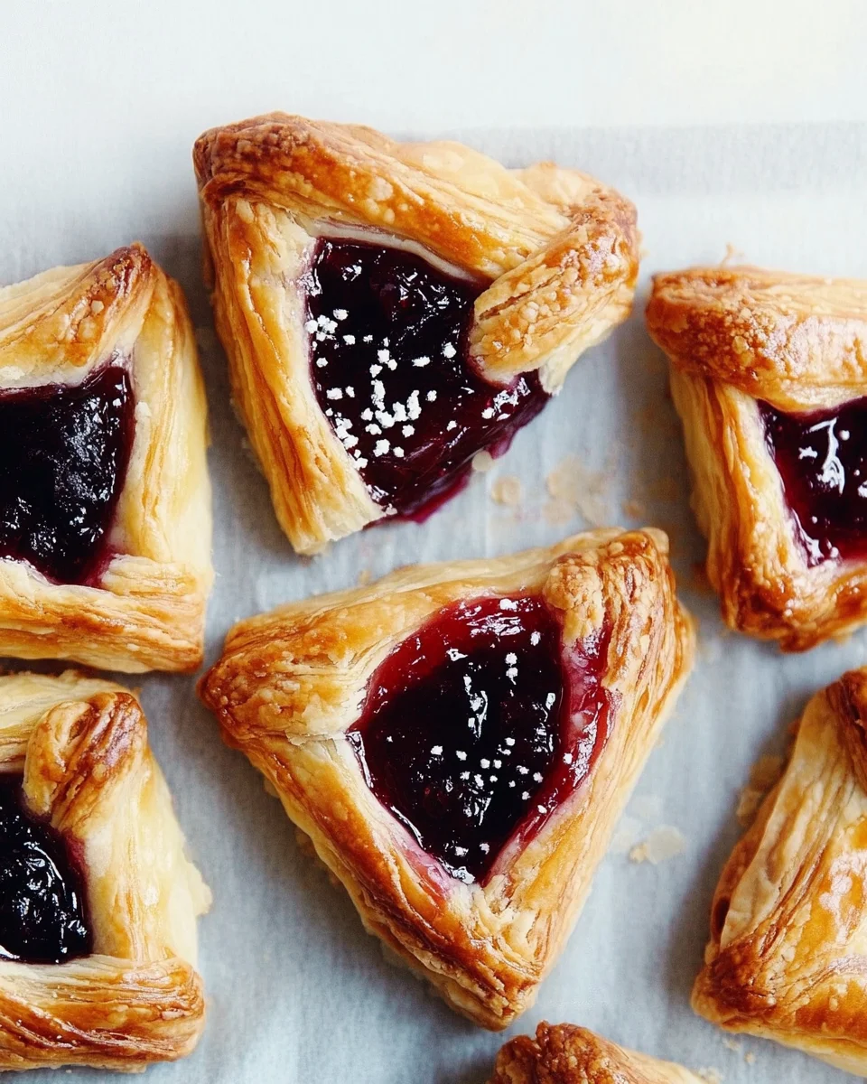Jam Puff Pastry Tarts