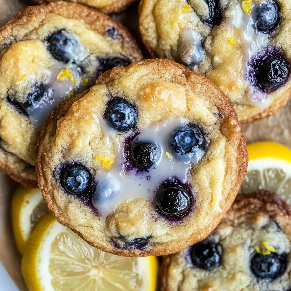 Lemon Blueberry Cookies
