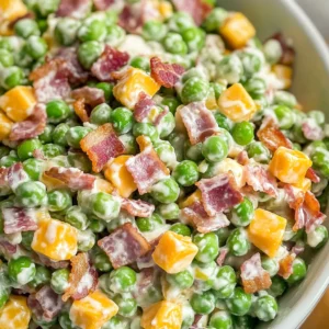 Old Fashioned Pea Salad