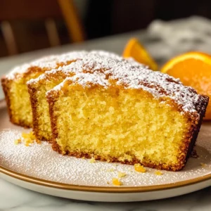 Orange Loaf Cake