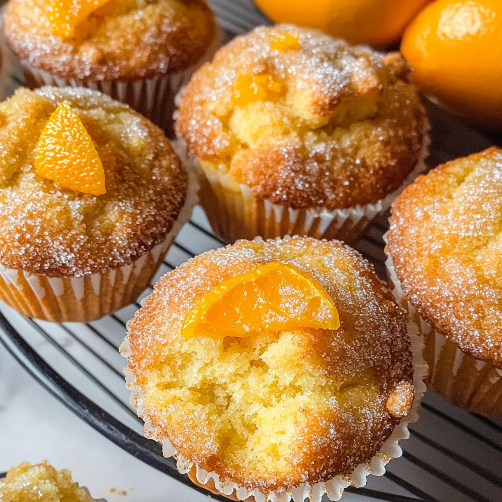 Orange and Cardamom Muffins