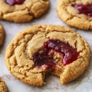 Peanut Butter and Jelly Cookies