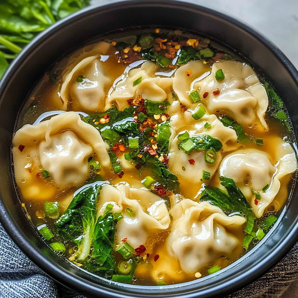 Potsticker Soup: A Comforting Delight